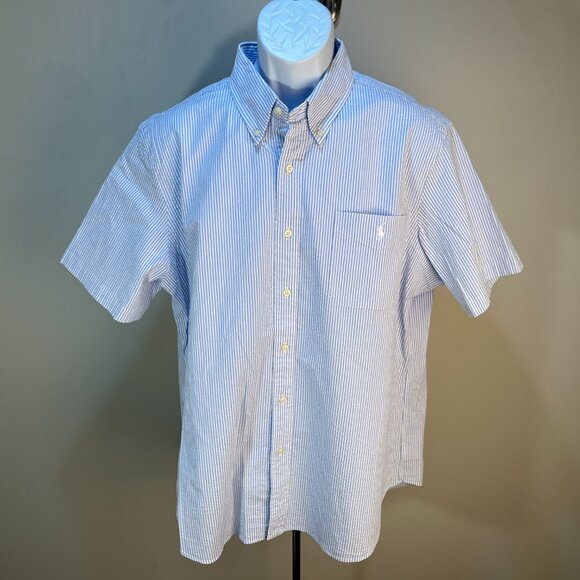 Ralph Lauren Men's lot of 4 short sleeve multicolored dress or casual shirts XL - Picture 6 of 10